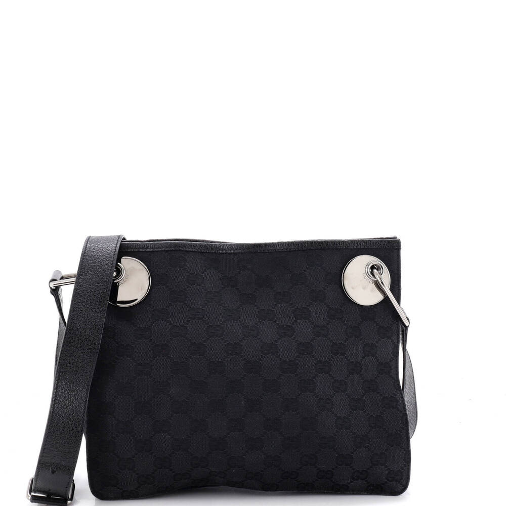 Gucci Small Eclipse Messenger	Bag GG Canvas